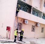 إزالة سياج حديدي عن مخرج الطوارئ في إحدى مدارس بقيق