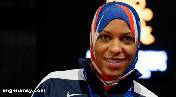 ابتهاج محمد.. أول أمريكية مسلمة تشارك في الألعاب الأولمبية