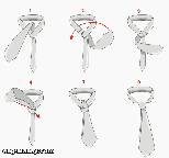 بخطوات بسيطة تعلم طريقة لف ربطة العنق