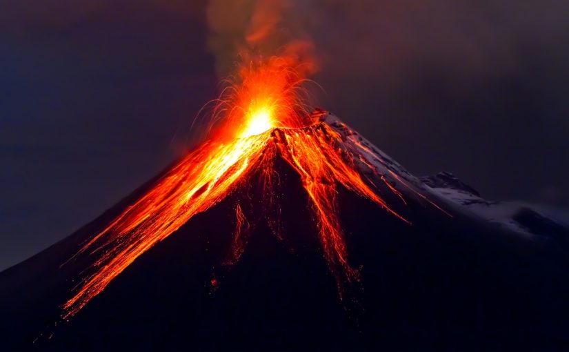 ماذا يخرج من البركان - ماذا يخرج من البركان