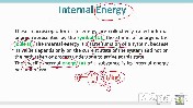 الطاقة الداخلية Internal Energy