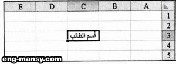 إدخال البيانات إلى ورقة العمل 