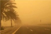 المرور تغلق 6 طرق صحراوية بسبب العاصفة الترابية