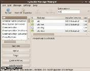 برنامج synaptic package manager