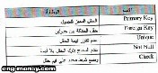 قيود الحقول constraints