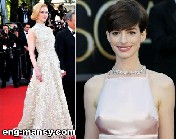 ما علاقة Anne Hathaway بفستان Nicole Kidman؟