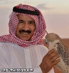 الصقارون يستوطنون صحراء الحماد من أجل الصيد